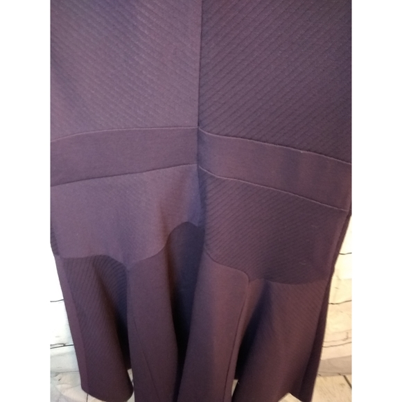 Diane Von Furstenberg Textured Panel A-line Dress - Picture 6 of 13